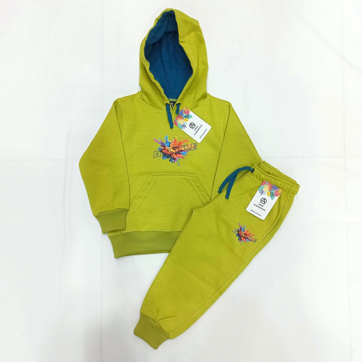 "Hustle" Fleece Hoodie Suits
