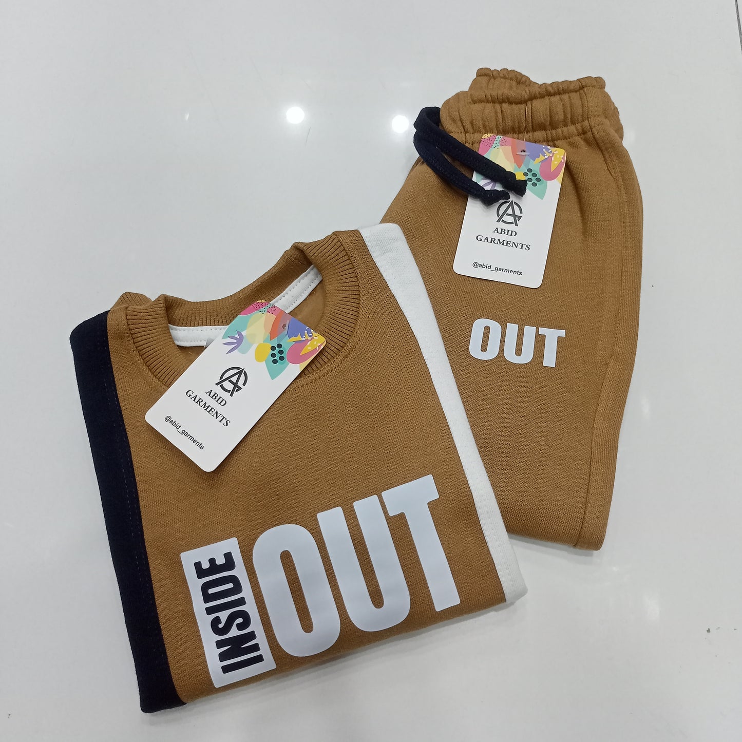 "INSIDE OUT" Fleece Tracksuits