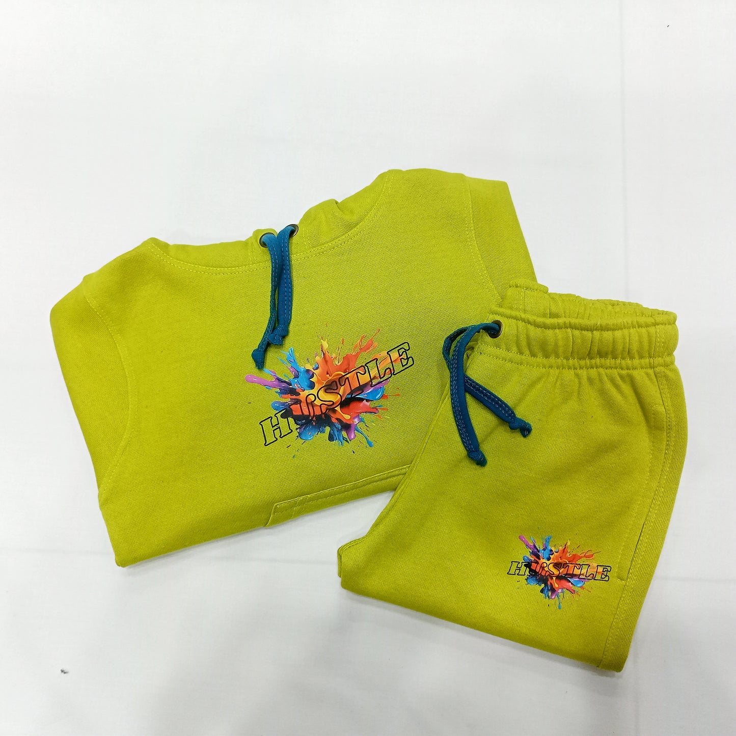 "Hustle" Fleece Hoodie Suits