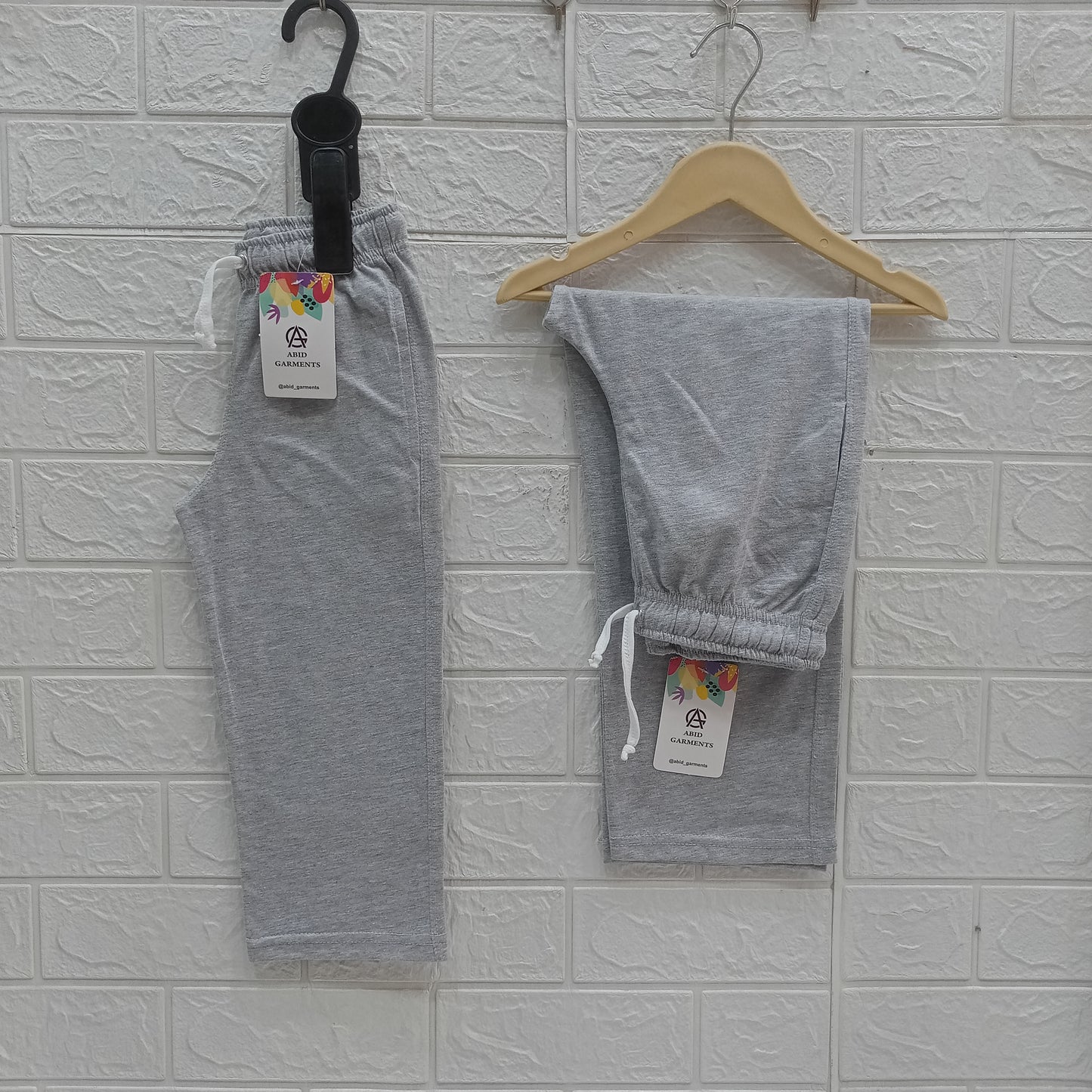 Grey- Basic Trousers