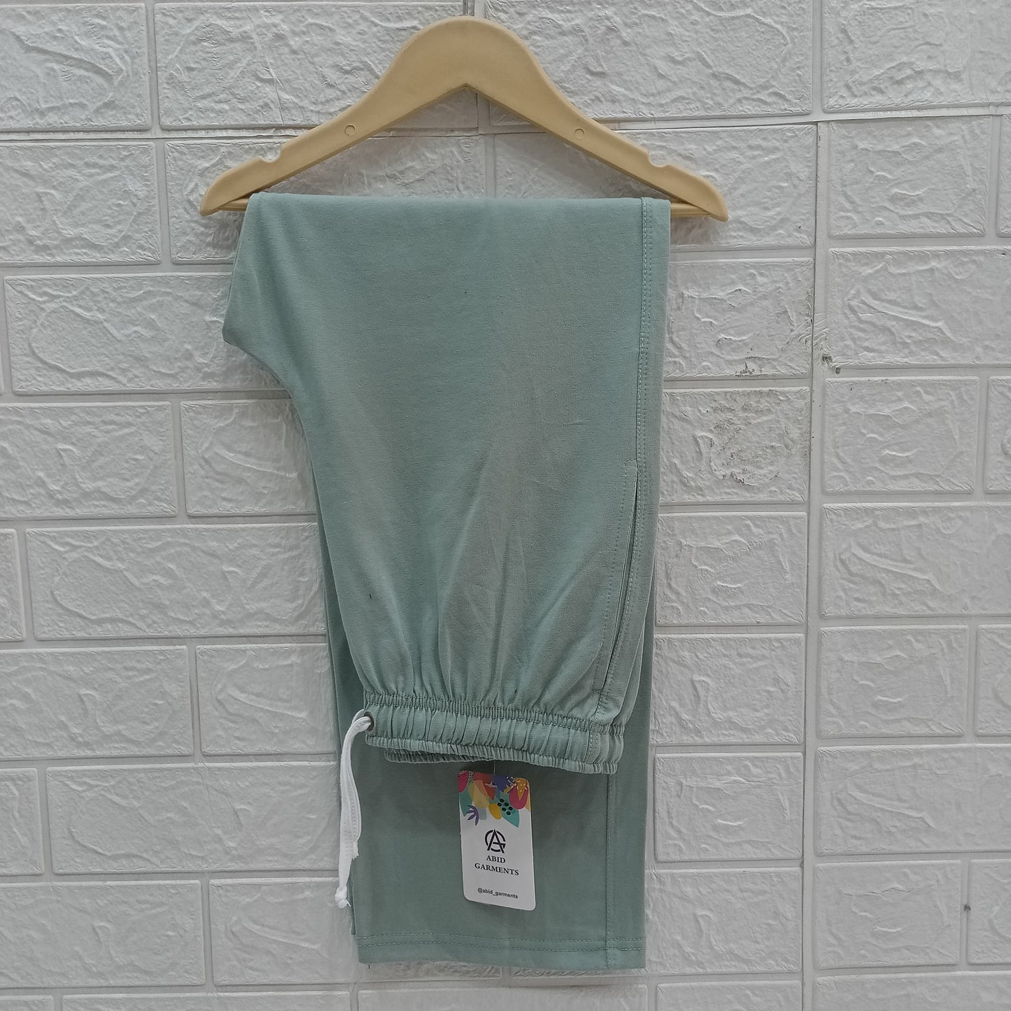 Light Pistachio- Basic Trousers