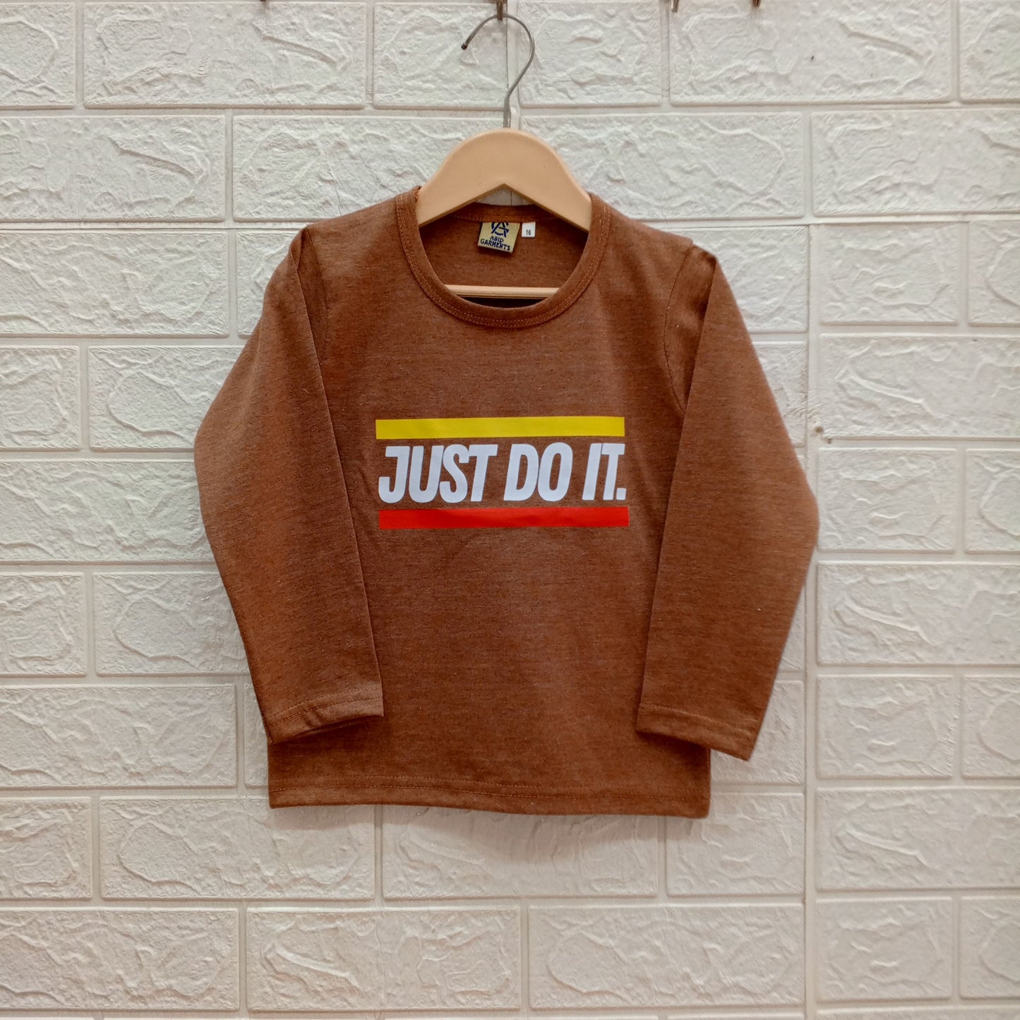 Just Do It-Basic Full Sleeves Tees