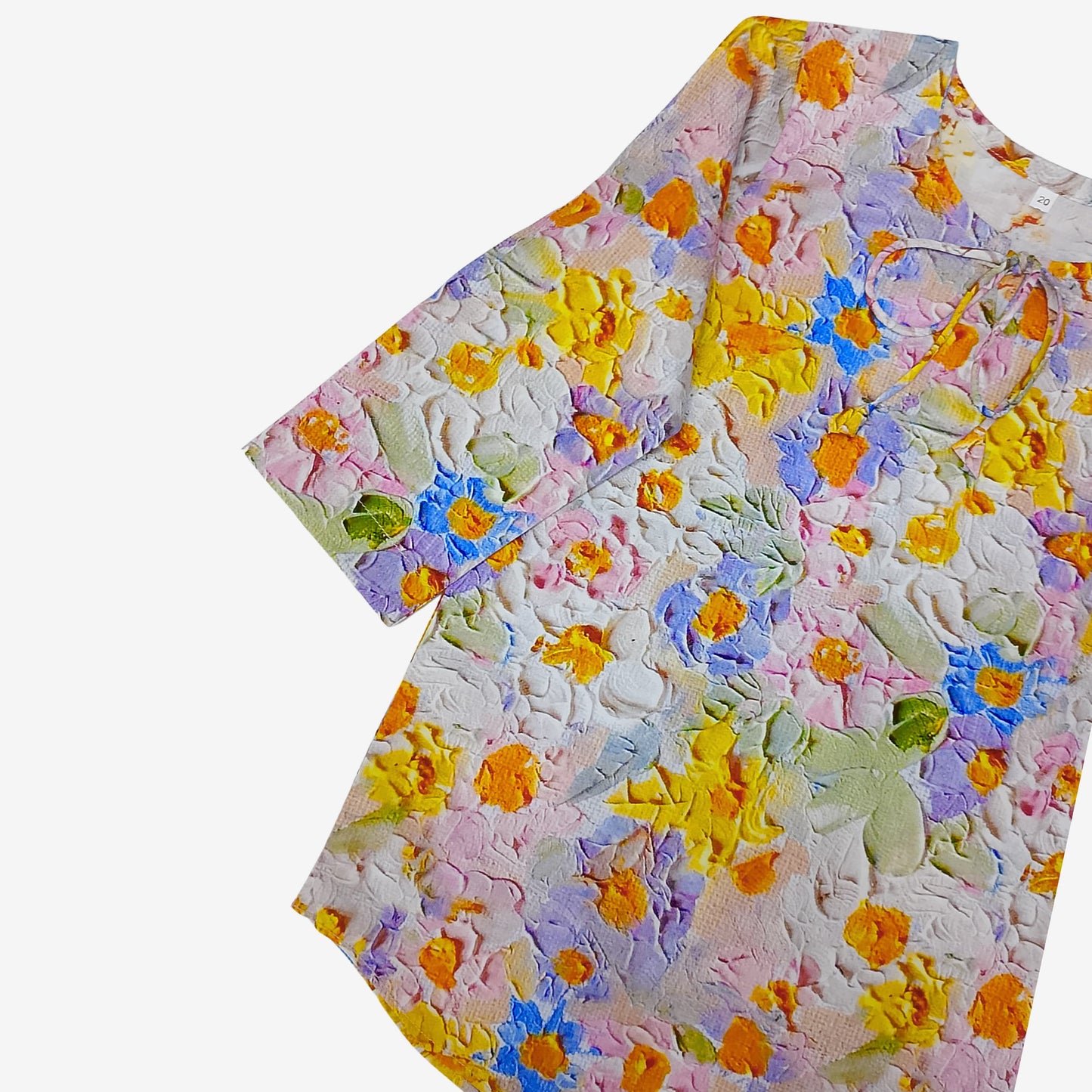 Multi Colored Apple Cut Top