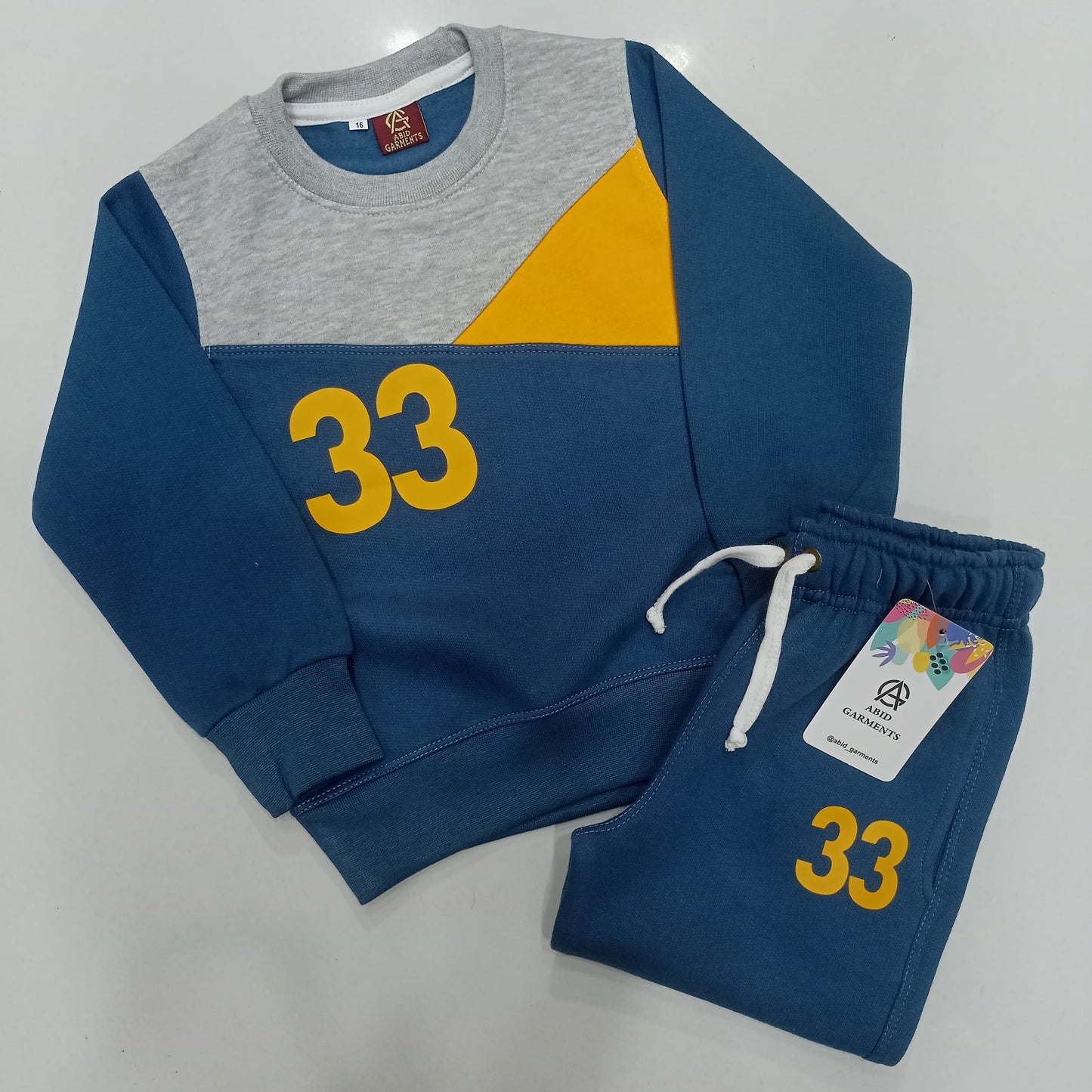 Blue 33 Fleece Tracksuits