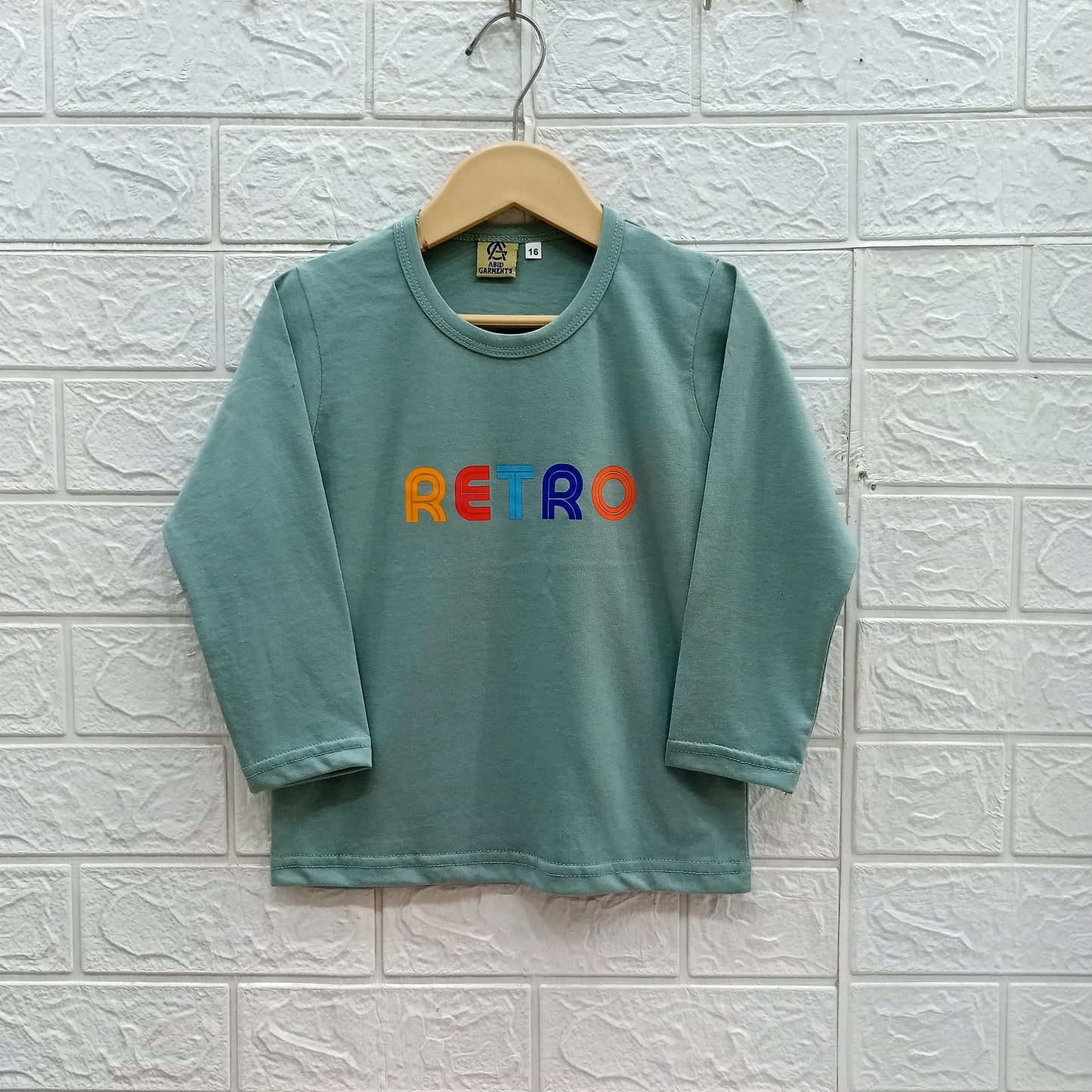 Retro-Basic Full Sleeves Tees