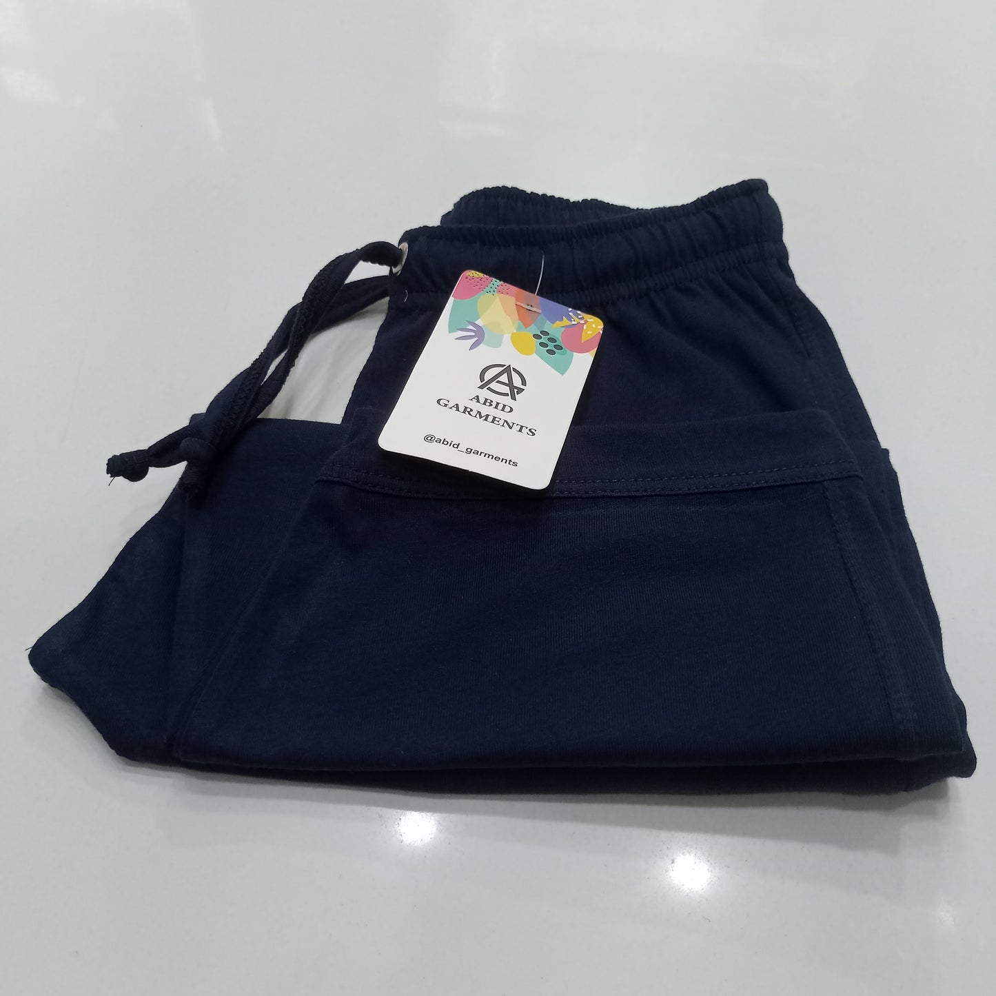 Navy Blue- Basic Three Quarters