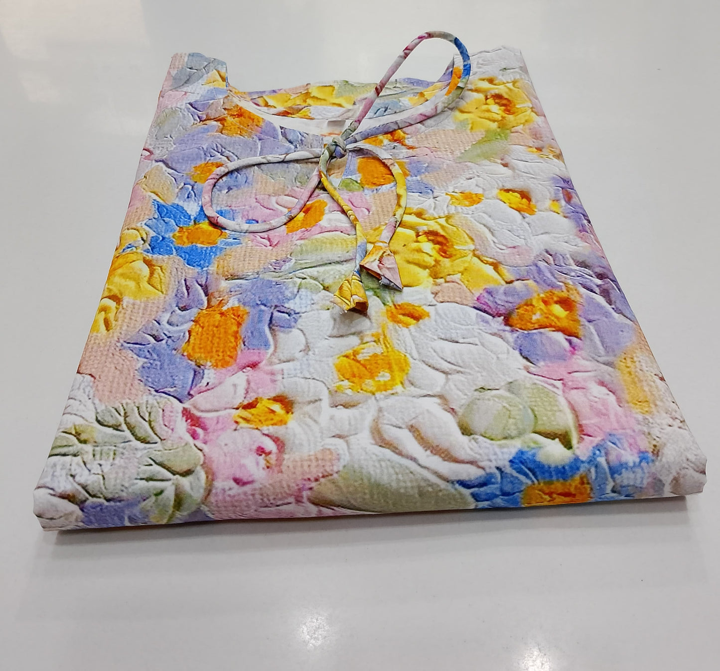 Multi Colored Apple Cut Top
