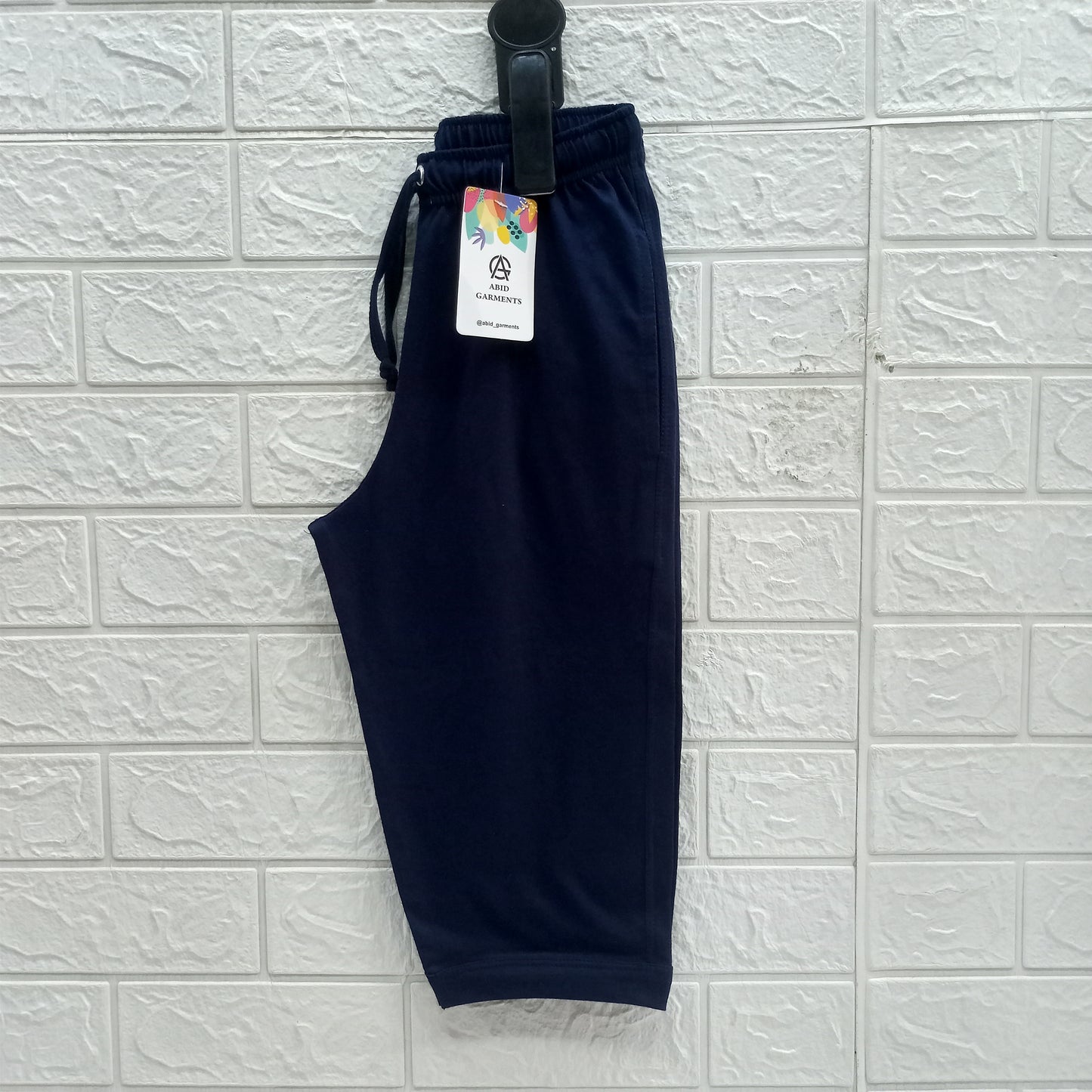 Navy Blue- Basic Three Quarters
