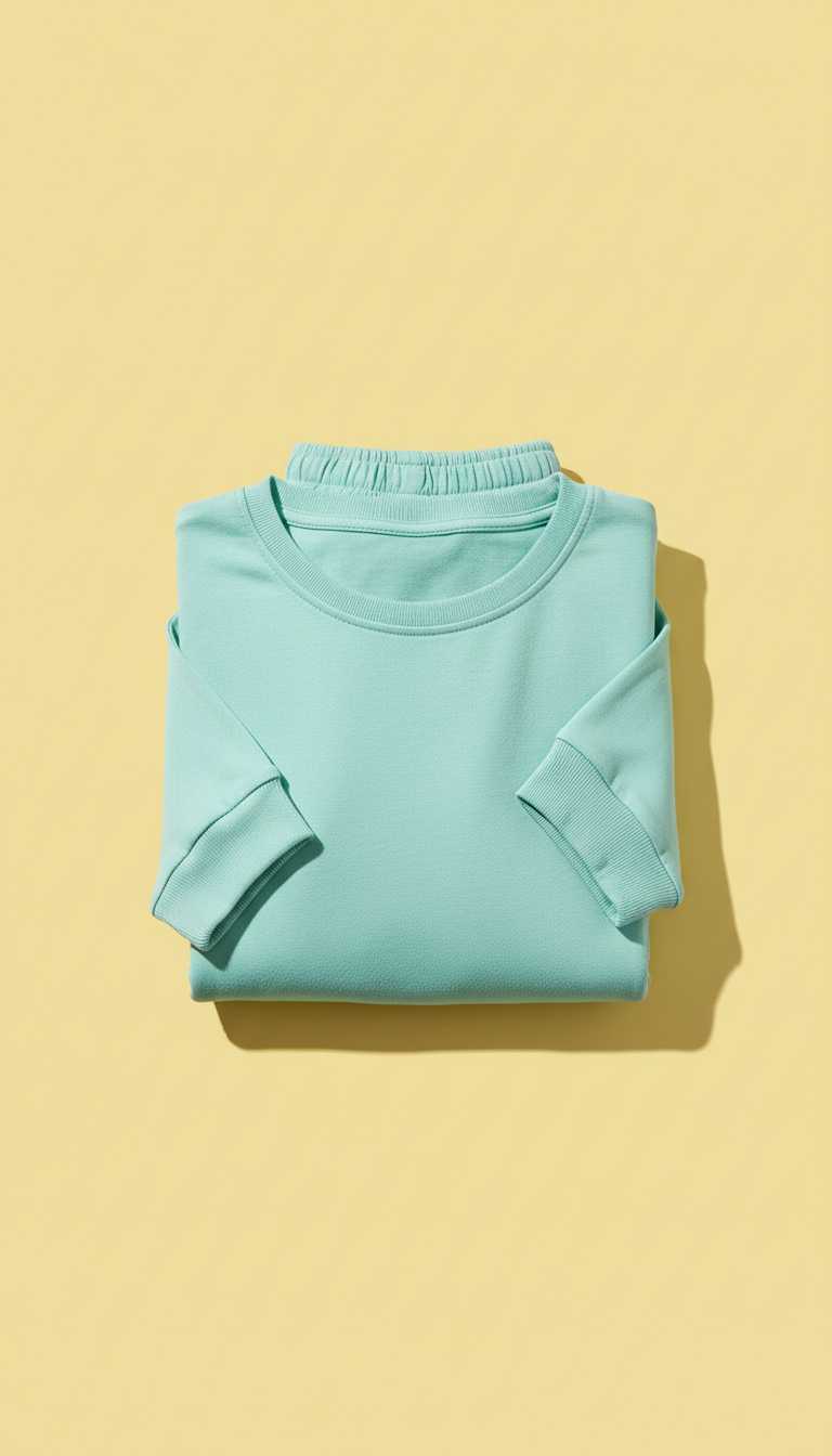 Aqua Mint Lounge Jogger and Tee Set