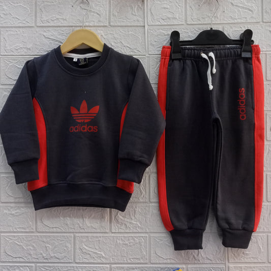 "CHARCOAL" Fleece Tracksuits