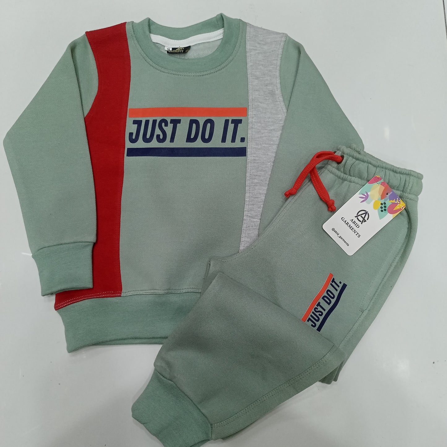 "JUST DO IT" Fleece Tracksuits