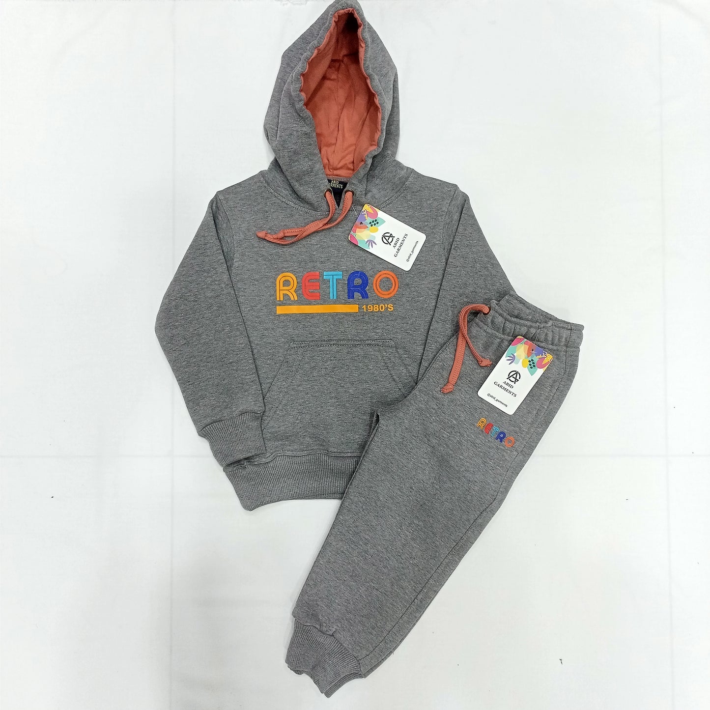 "Retro" Fleece Hoodie Suits