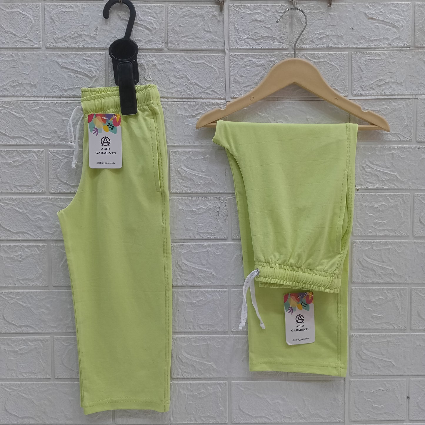 Pistachio- Basic Trousers