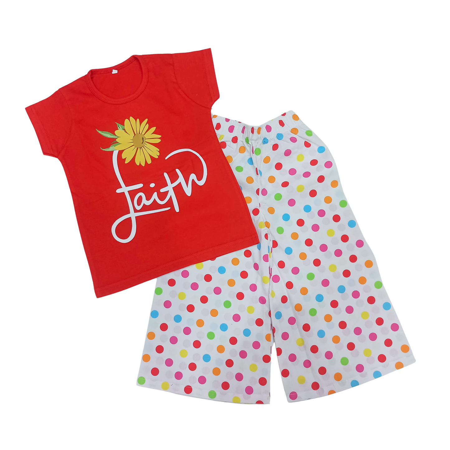 Red Faith Polka Dot Dress