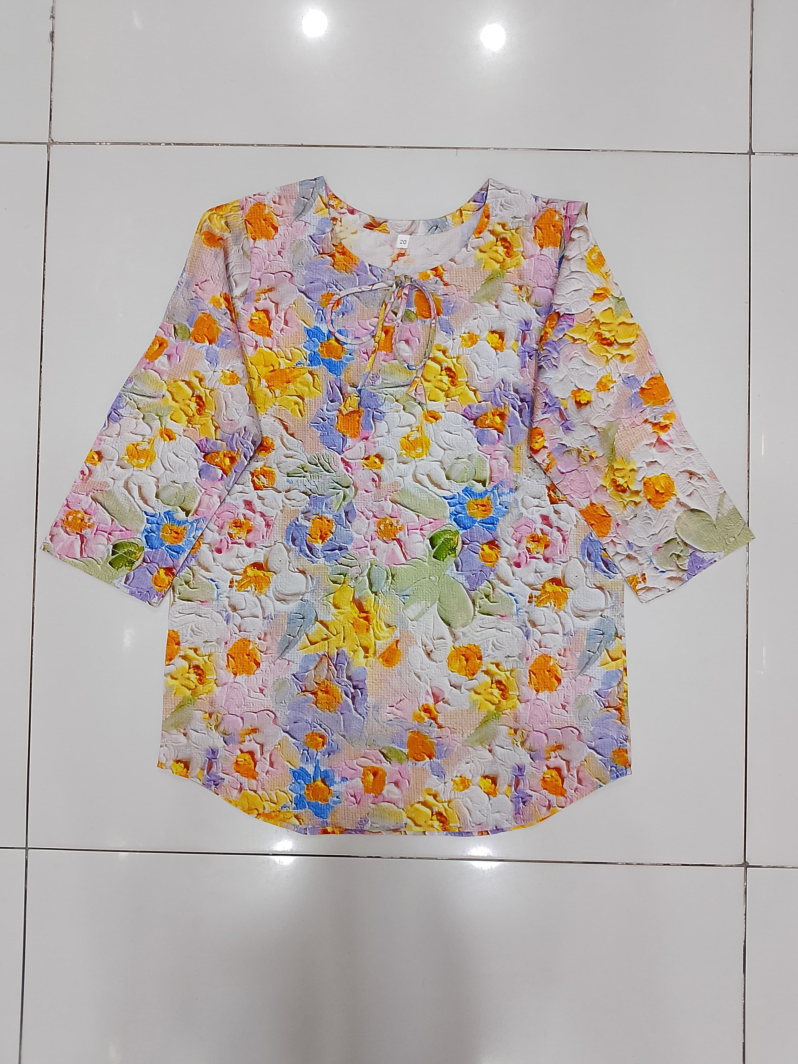 Multi Colored Floral Soft Cotton Shirt