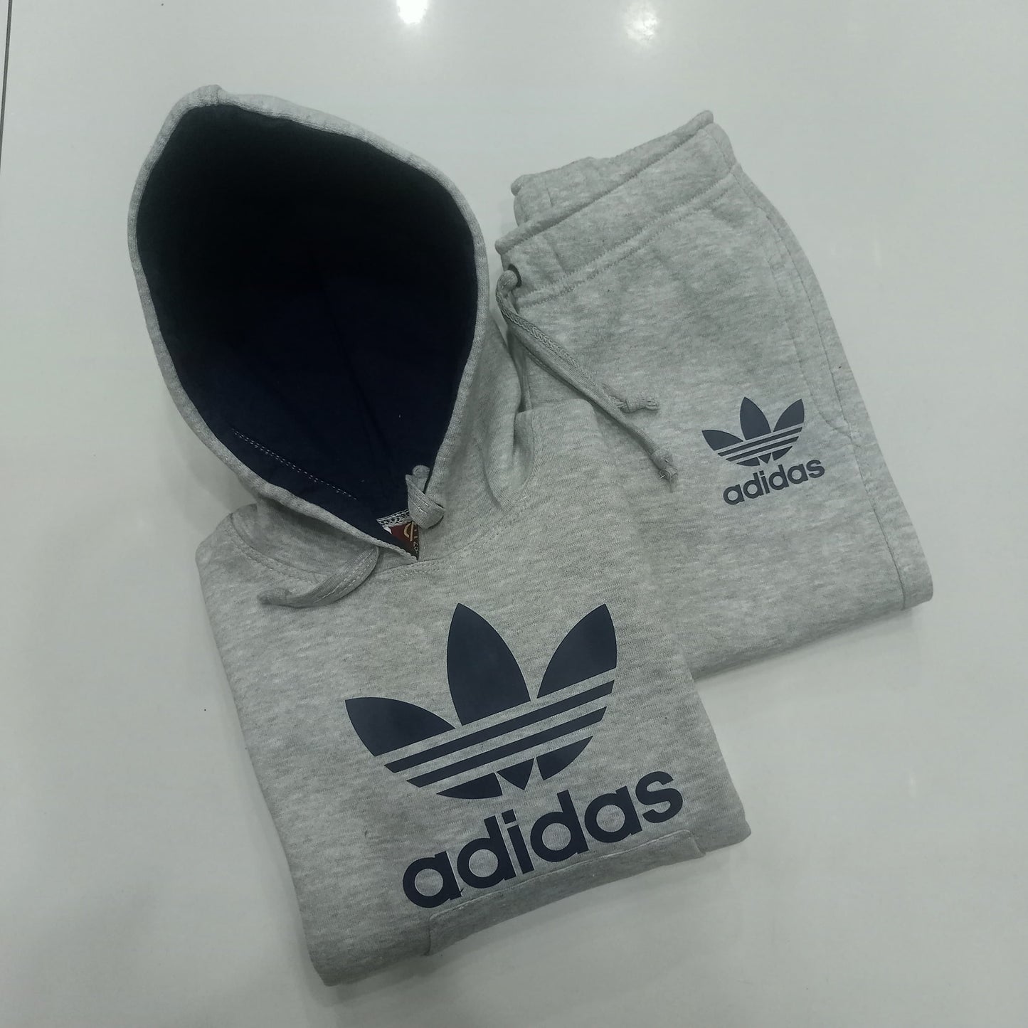 Grey Hoodies Tracksuits
