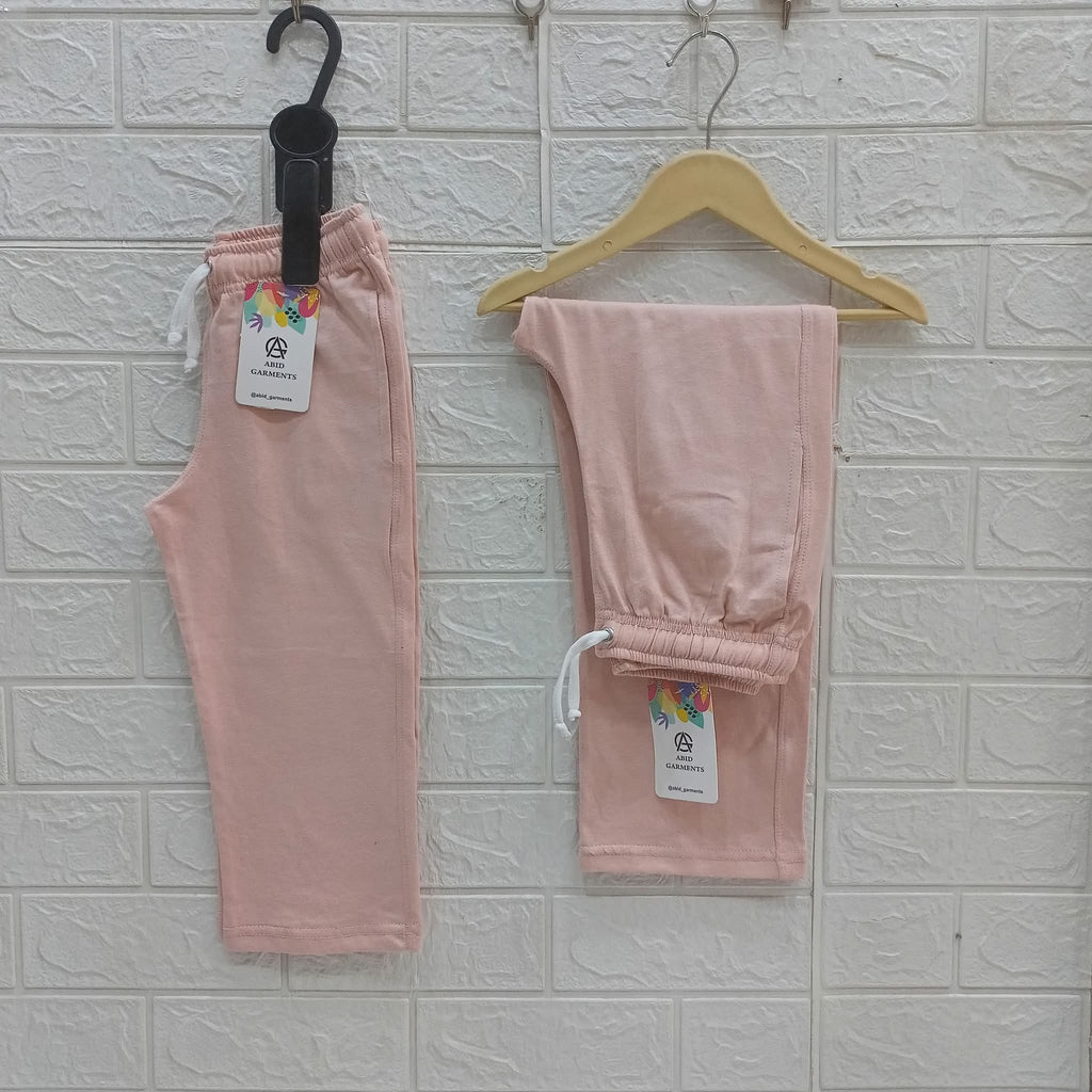 Baby Pink-Soft Cotton Trousers