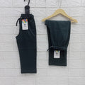 Dark Grey-Soft Cotton Trousers