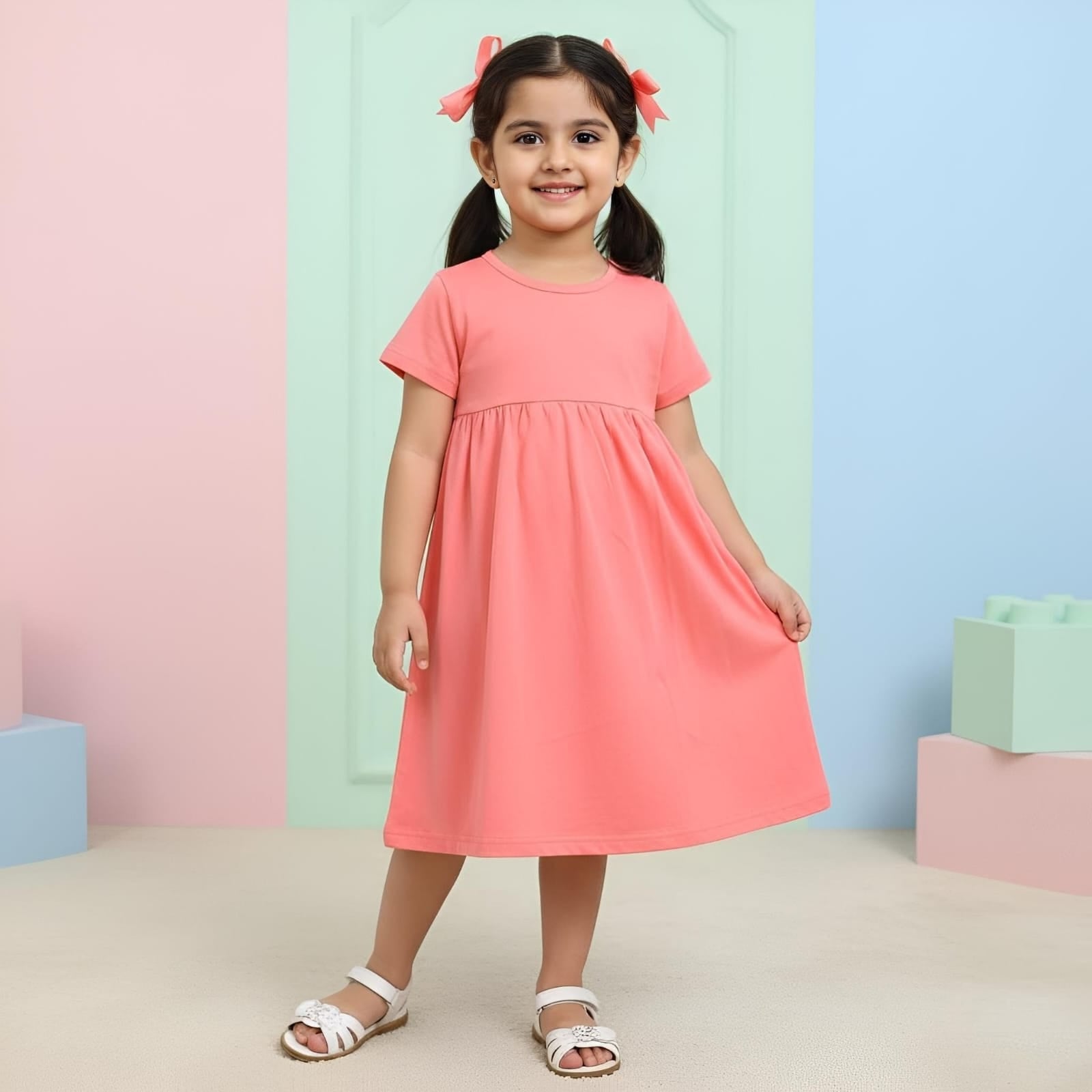 Tea Pink Frocks