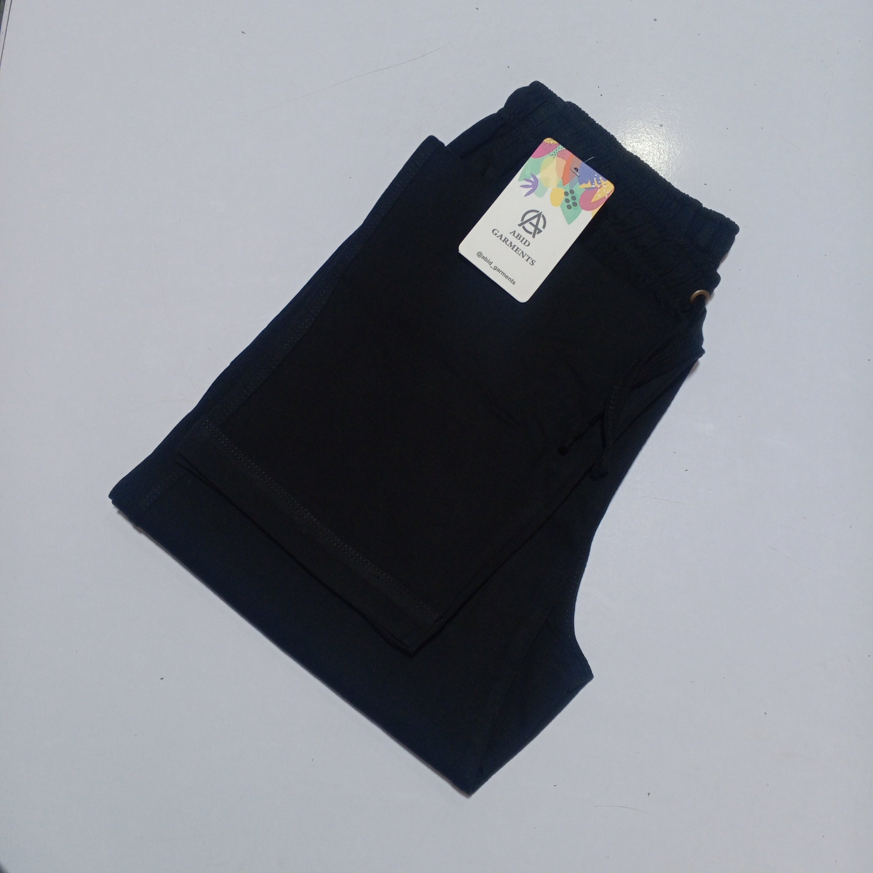 Black-Basic Trousers
