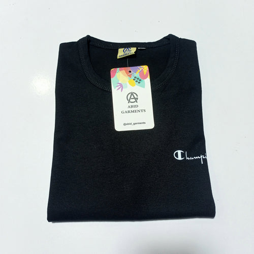 Black Basic T-shirts