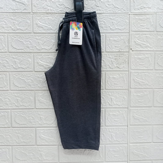 Charcoal- Basic Three Quarters