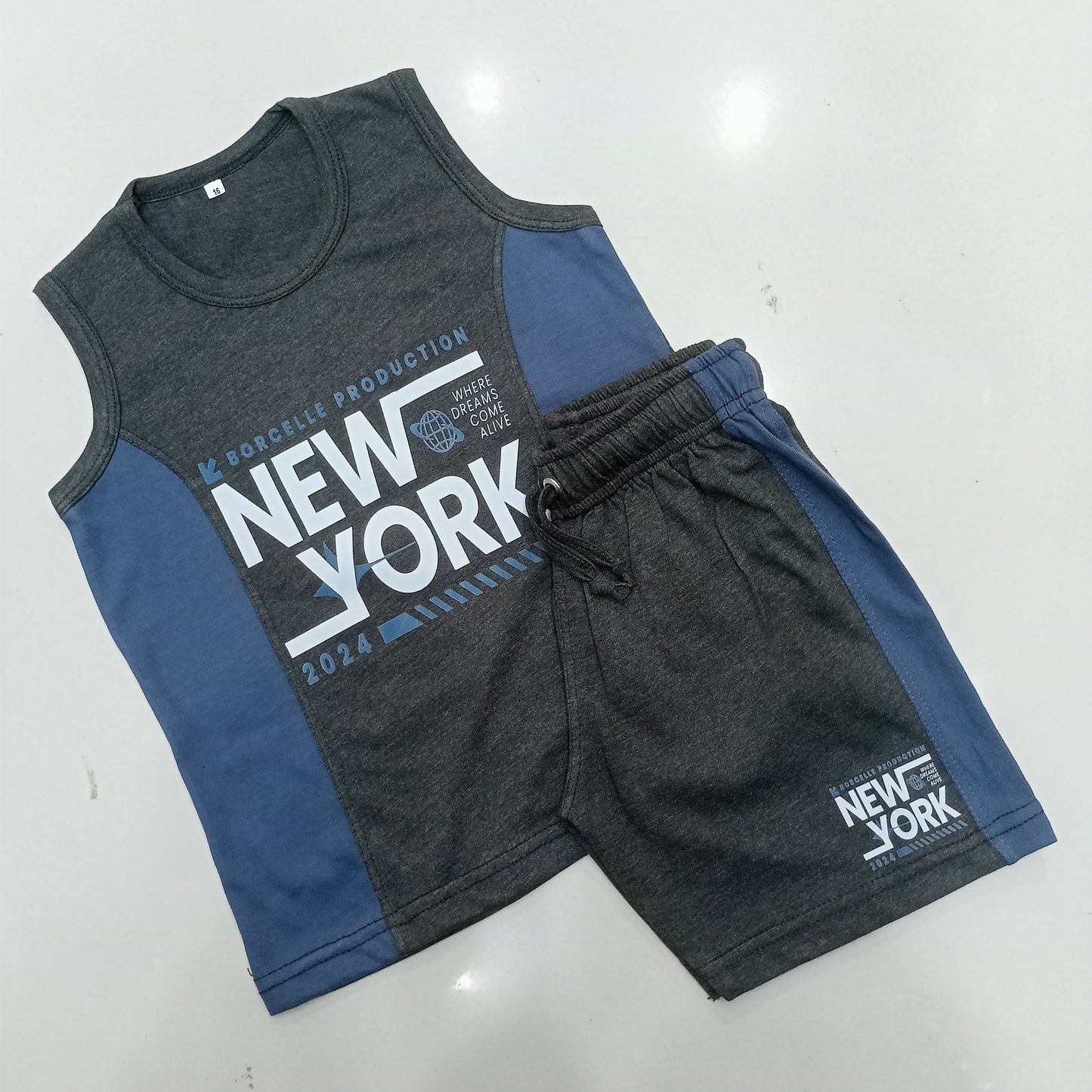 Charcoal New York Sleeveless Dress