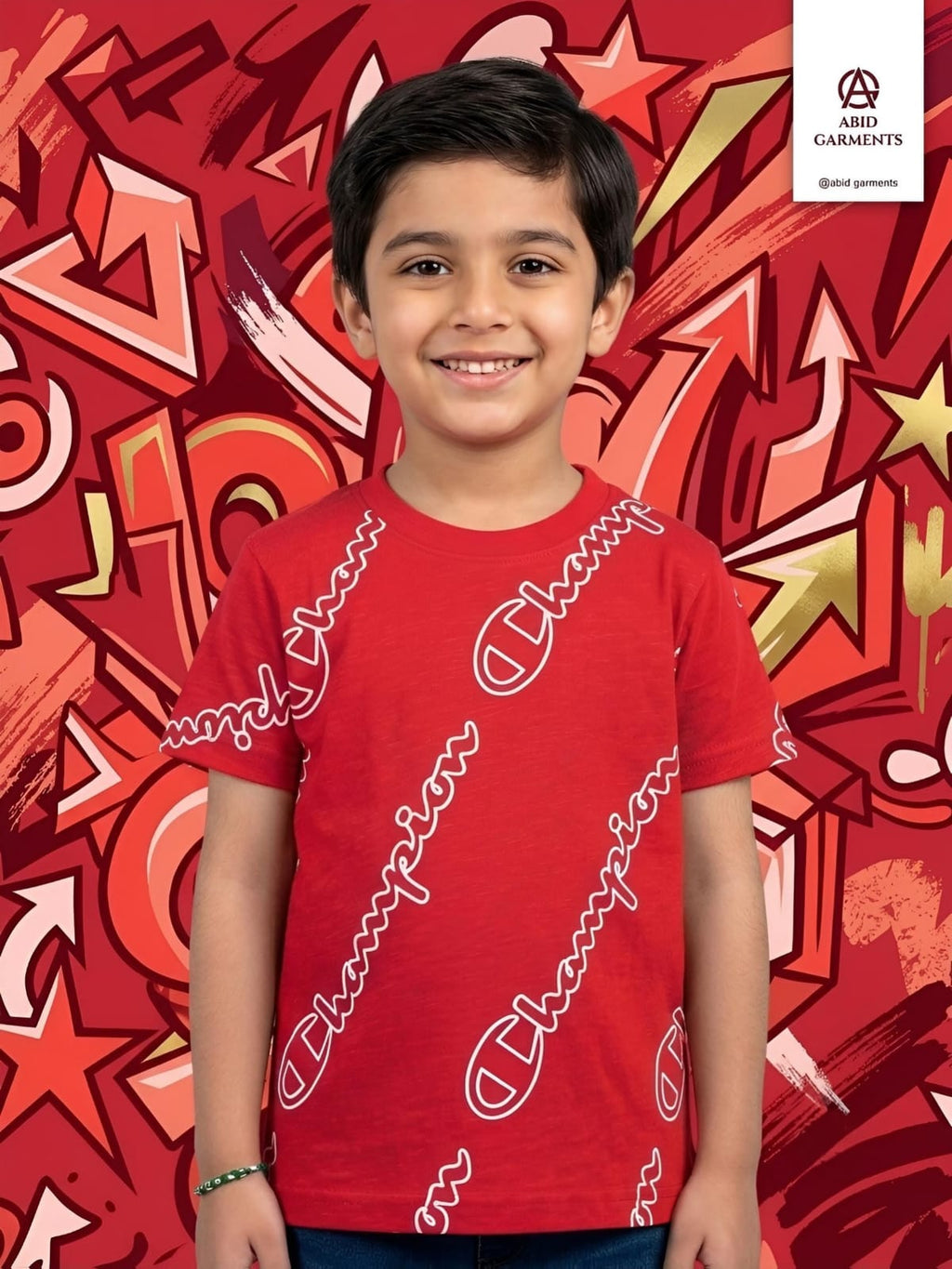 Red Champion- Basic Cotton T-shirts