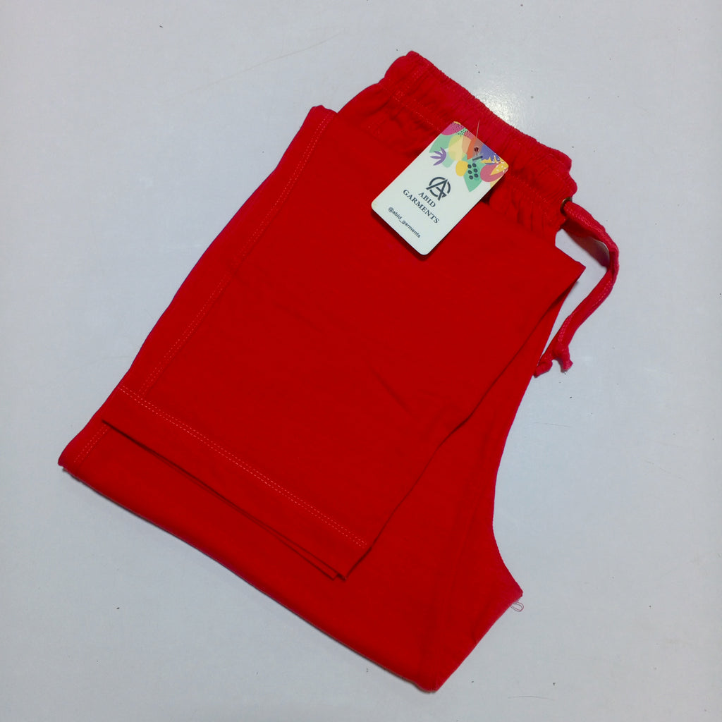 Red-Basic Trousers