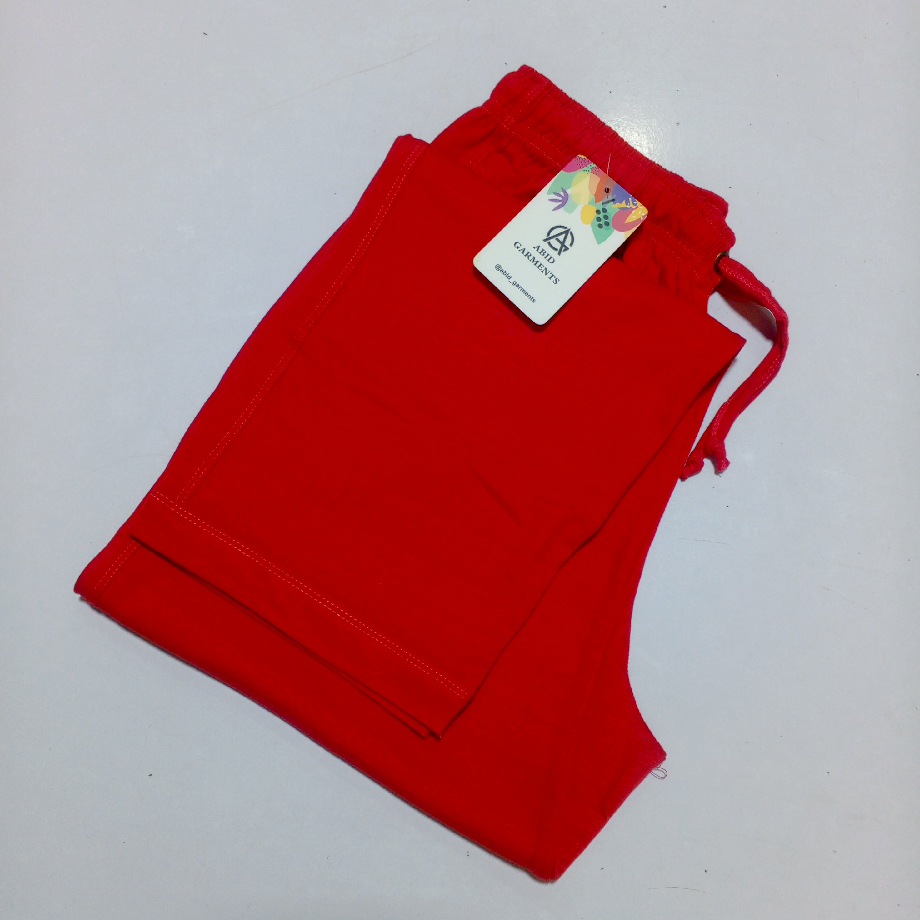 Red-Basic Trousers