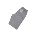Grey-Terry Cotton Trousers