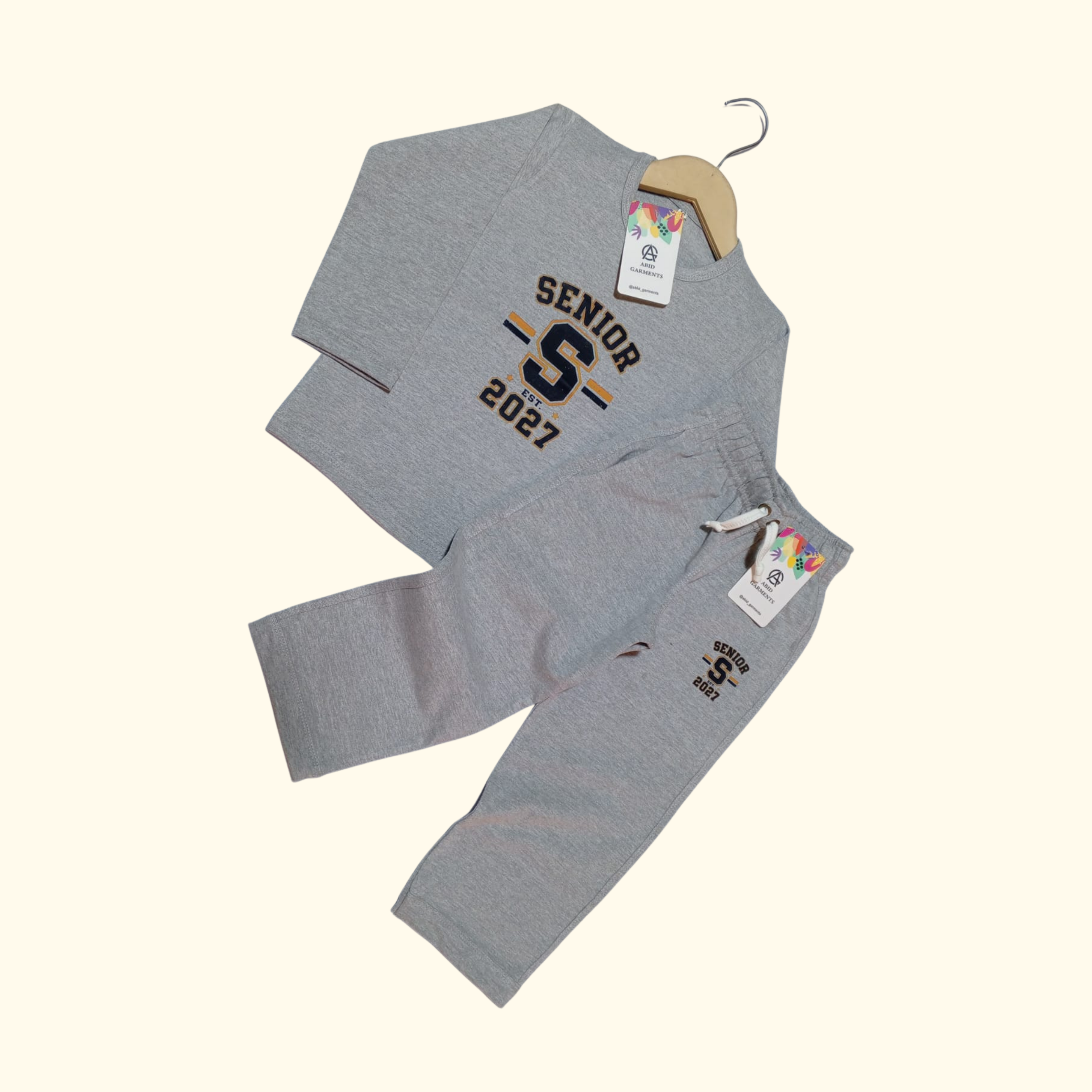 Grey- Pj's Sets