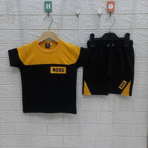 Boss-Short Sleeves Dress