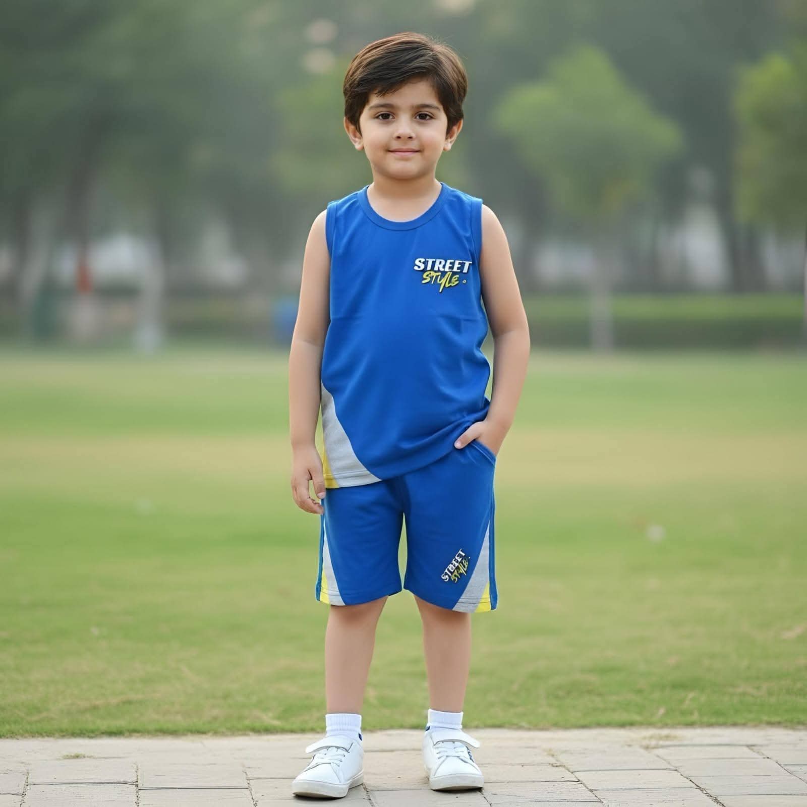 Royal Blue-Sando Dresses