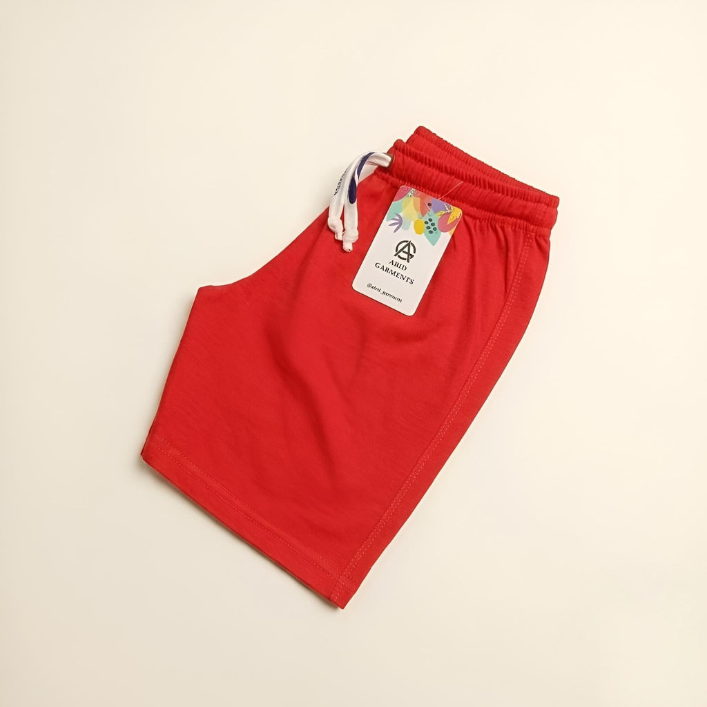 Red -Basic shorts
