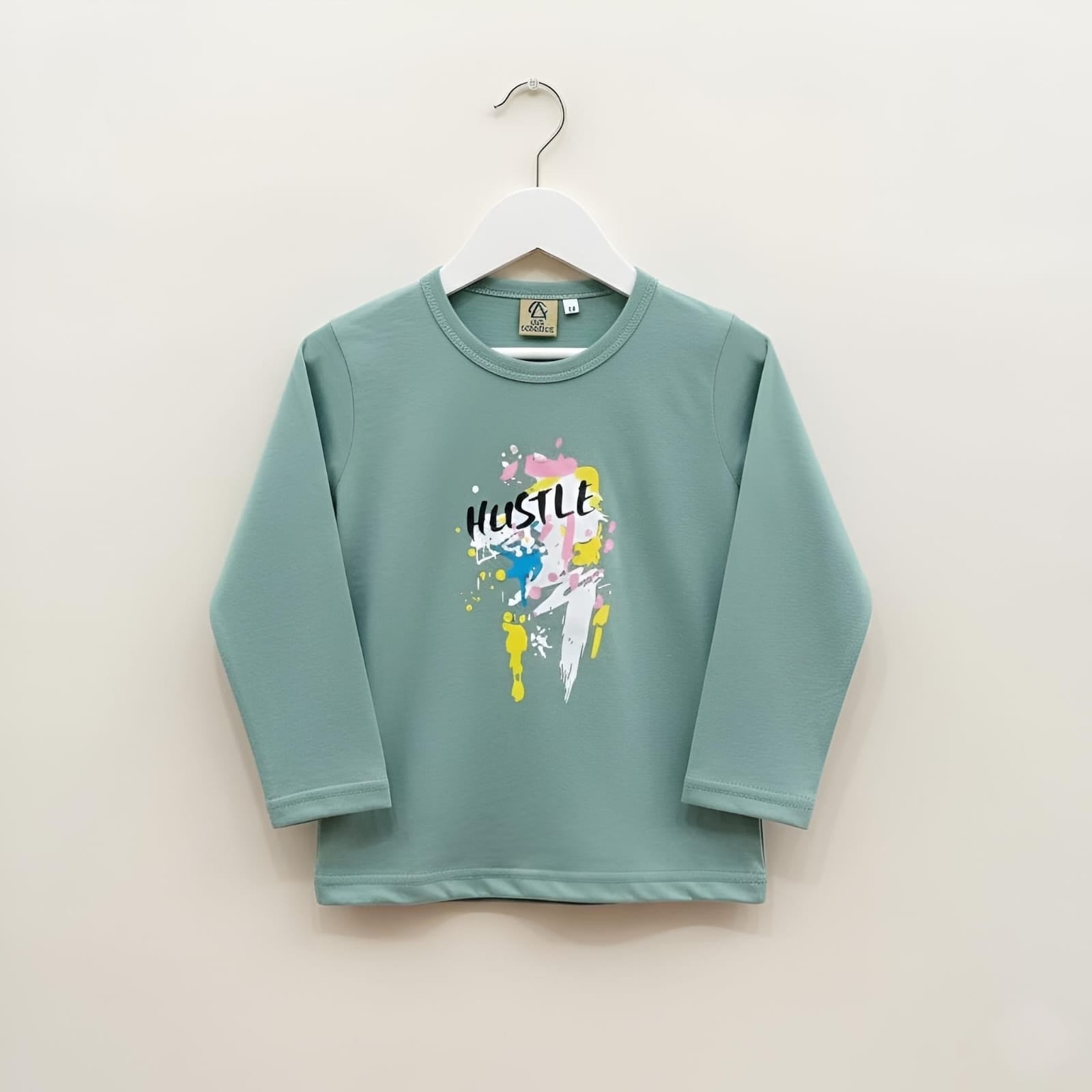 Light Green- HUSTLE Soft Cotton Tees