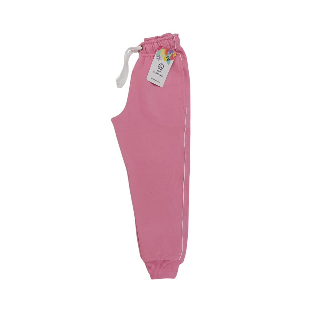 Baby Pink- Terry Cotton Trousers