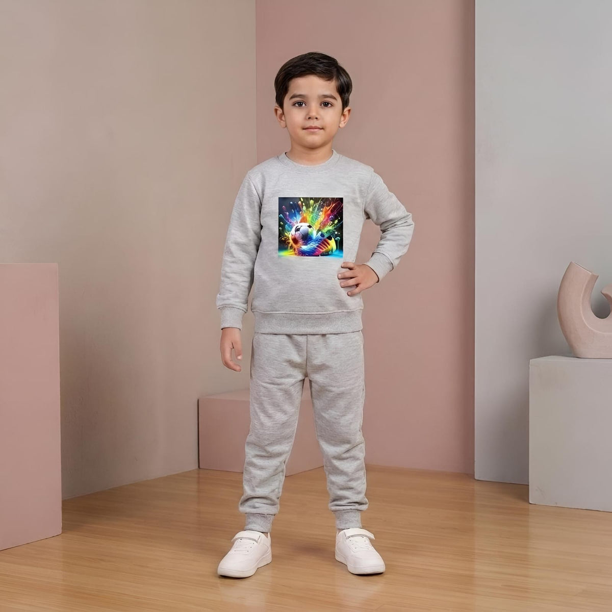Grey-Terry Tracksuits