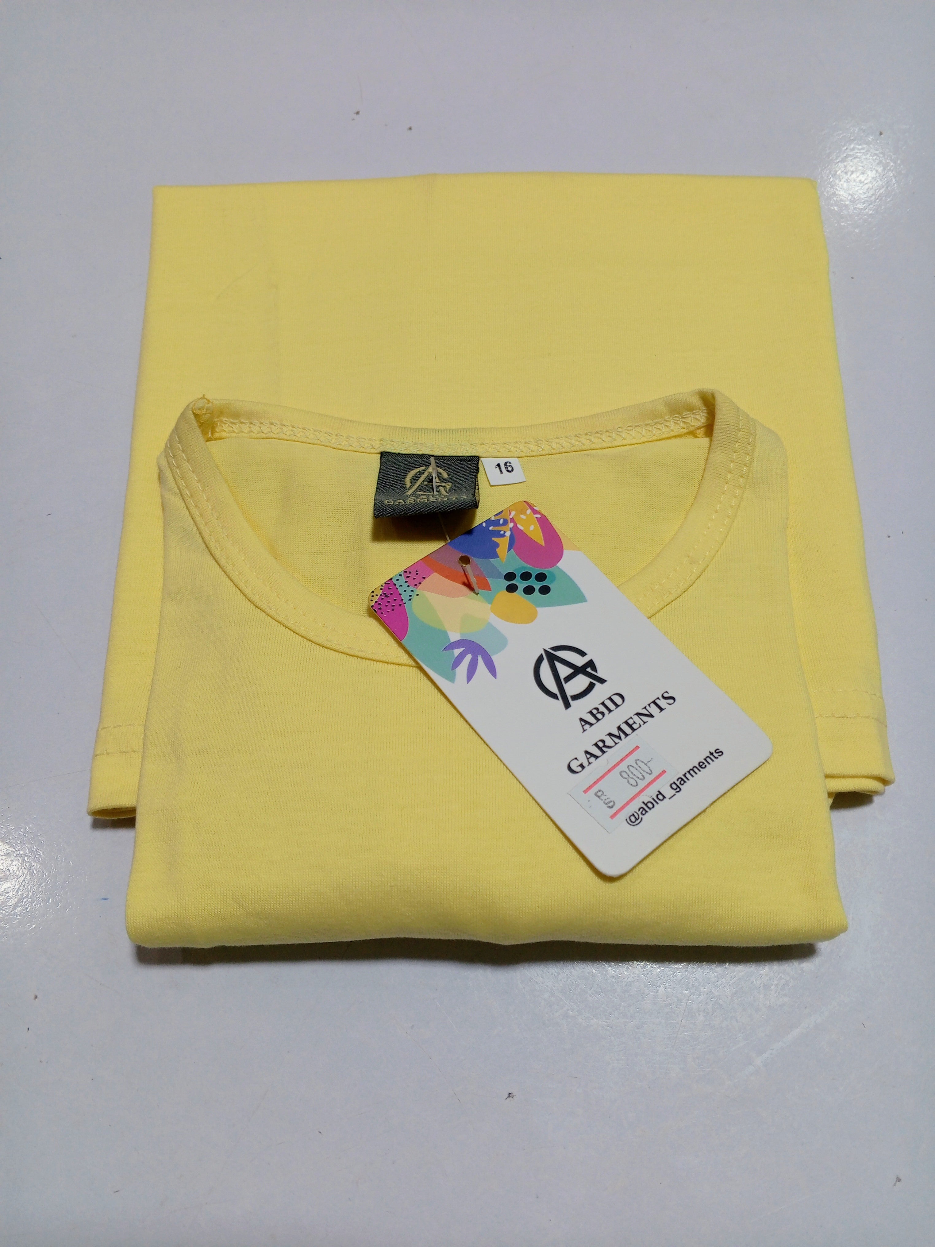 Light Yellow Frocks