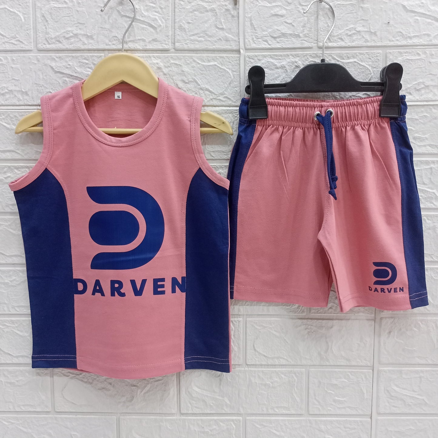 Peach Darven Sleeveless Dress