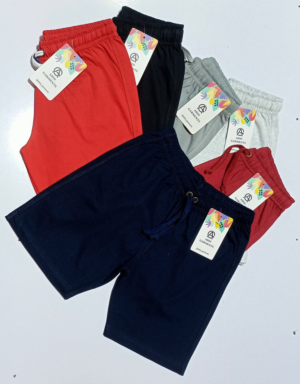 Navy Blue -Basic shorts