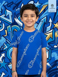 Blue Champion- Basic Cotton T-shirts