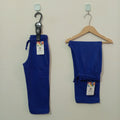Purple-Soft Cotton Trousers