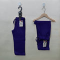 Dark Blue- Soft Cotton Trousers