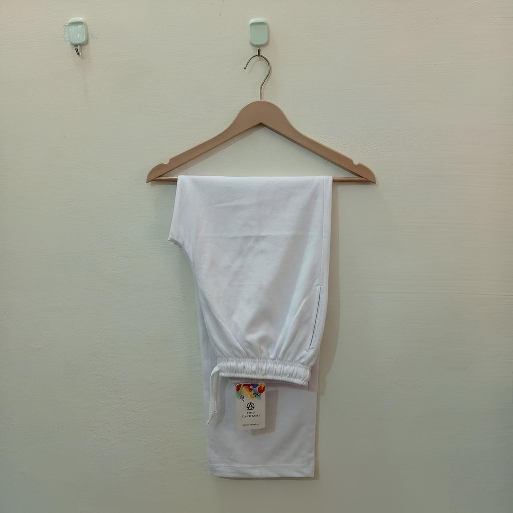 White-Basic Trousers