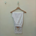 White-Basic Trousers