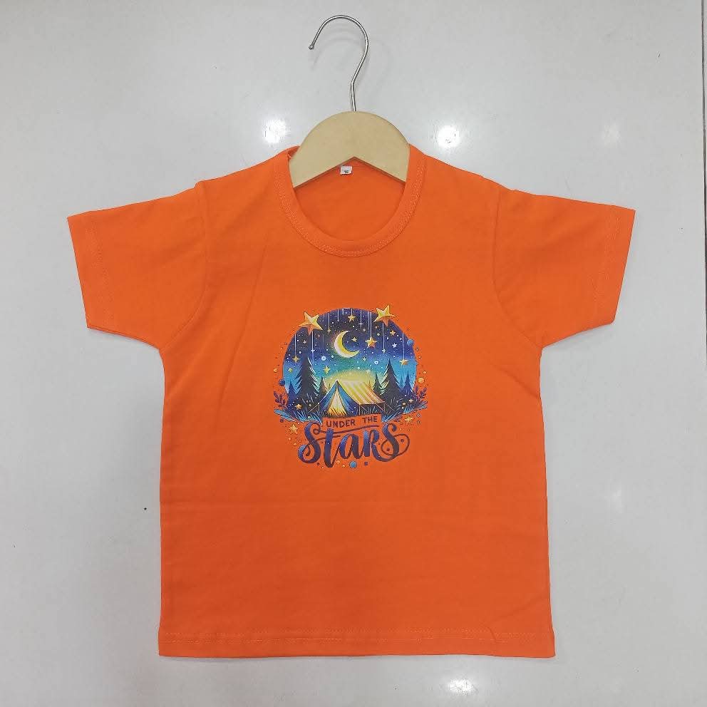 Orange- Basic T-shirts