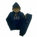 Navy Blue-Hoodies Tracksuits