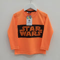Orange-Starwar Soft Cotton Tees
