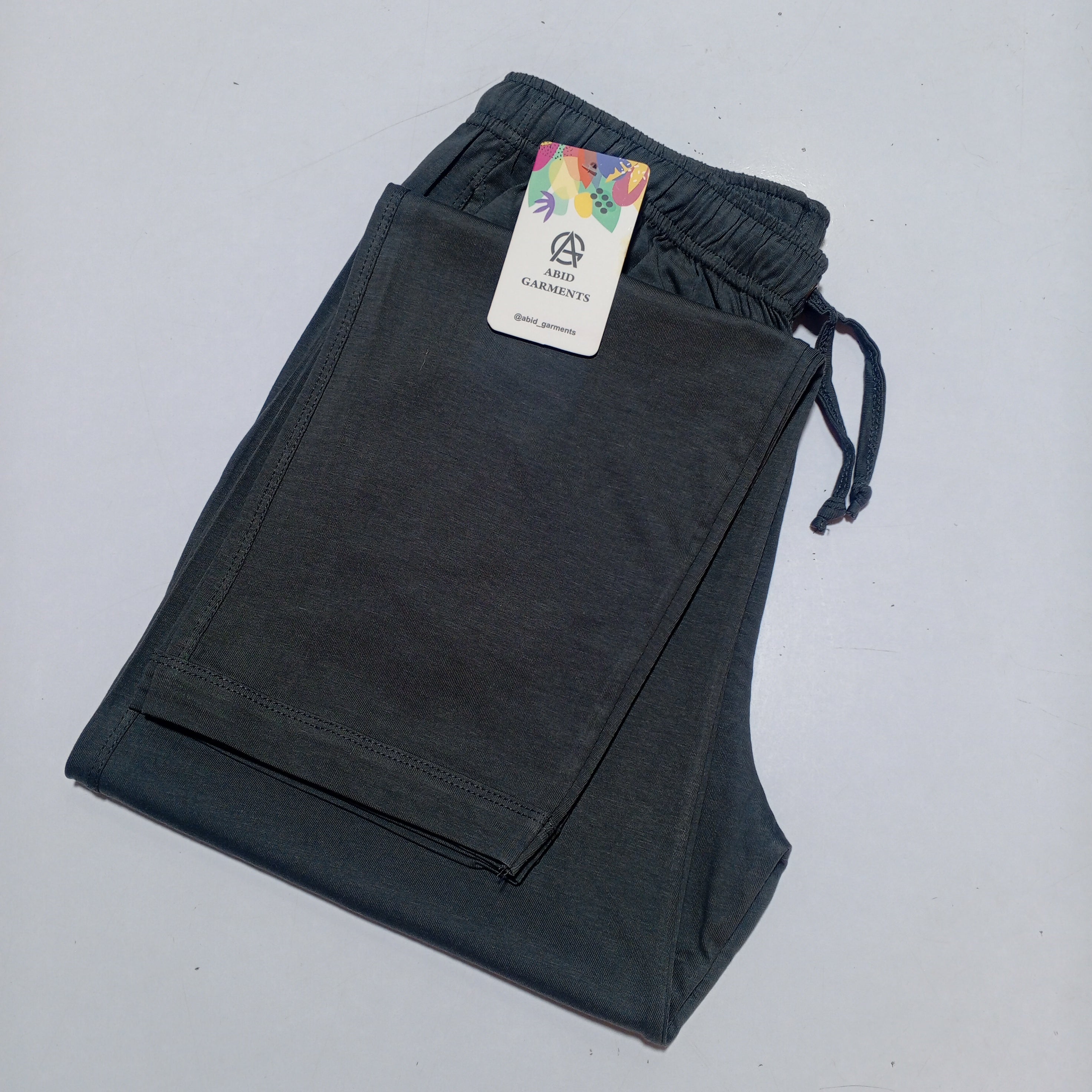 Dark Silver Grey-Basic Trousers